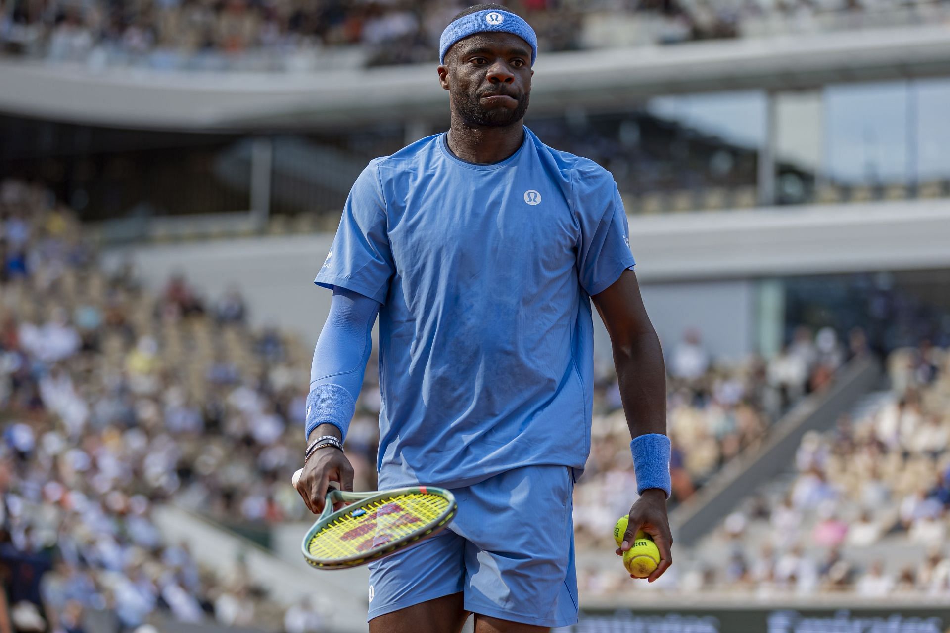 Frances Tiafoe lost to Lorenzo Musetti at the French Open - Source: Getty
